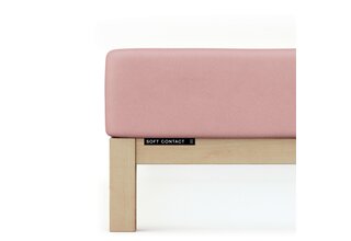 Schlafgut Soft Contact Jersey Flanel Hoeslaken S - 90x190 - 100x200 154 Purple Mid