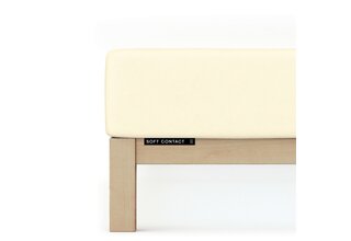 Schlafgut Soft Contact Jersey Flanel Drap-Housse M - 120x200 - 130x200 132 Jaune Clair