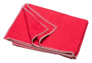 David Fussenegger plaid Sylt uni 140x200cm Rot