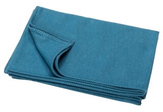 David Fussenegger plaid Sylt uni 140x200cm Atlantique