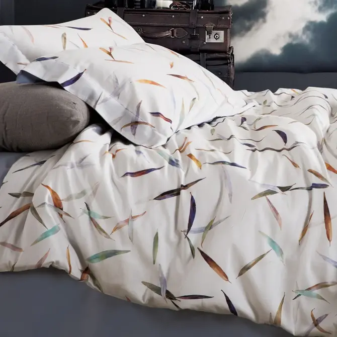 Dommelin Housse de couette Willows Satin 300TC Multicolore 200x200/220 cm