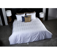 Dommelin Housse de couette Lina Satin 300tc Blanc 200x200/220