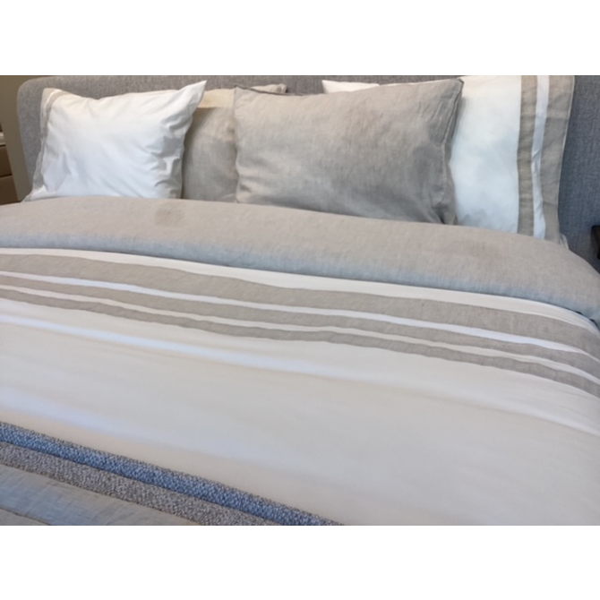 Housse de couette Dommelin Prestige Percale 200tc Écru 140x200/220