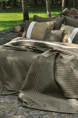 Dommelin Housse de couette Padua Percale 200TC Bronze 140x200/220 cm