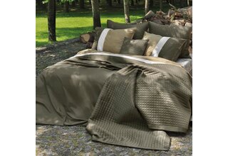 Dommelin Housse de couette Padua Percale 200TC Bronze 140x200/220 cm