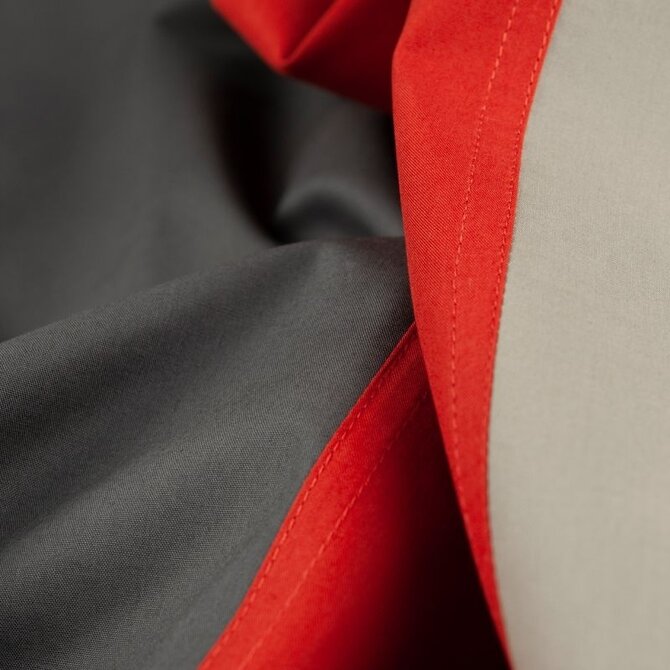 Dommelin Housse de couette Padua Percale 200TC Taupe 140x200/220 cm