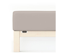 Schlafgut EASY Jersey Elasthan Hoeslaken L - 140x200 - 160x220 496 Sand Mid