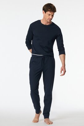 Schiesser Long Pants midnight blue 182183 50/M