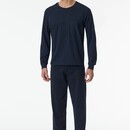 Schiesser Schiesser Pyjama Long dark blue 182196 50/M