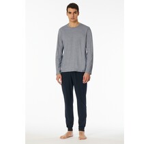 Schiesser Pyjama long bleu nuit 182514 52/L