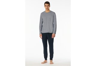 Schiesser Pyjama long midnight blue 182514 52/L