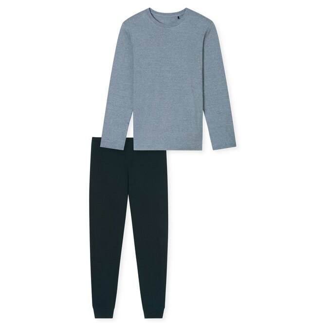 Schiesser Pyjama long bleu nuit 182514 52/L