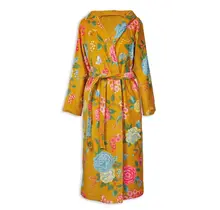 Pip Studio Peignoir Bonne Soirée - Jaune XXL