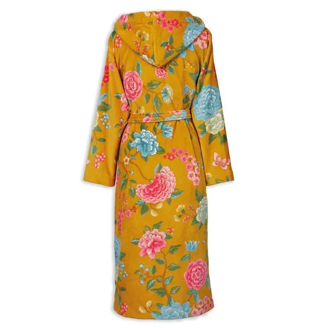 Pip Studio Peignoir Bonne Soirée - Jaune XXL