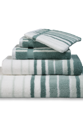 Vandyck Ontario serviette de bain mineralblue 90x195