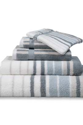 Vandyck Ontario Serviette de Bain 90x195 bleu brumeux