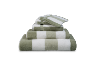 Vandyck Vancouver Serviette de Mode 55x100 vert fumée