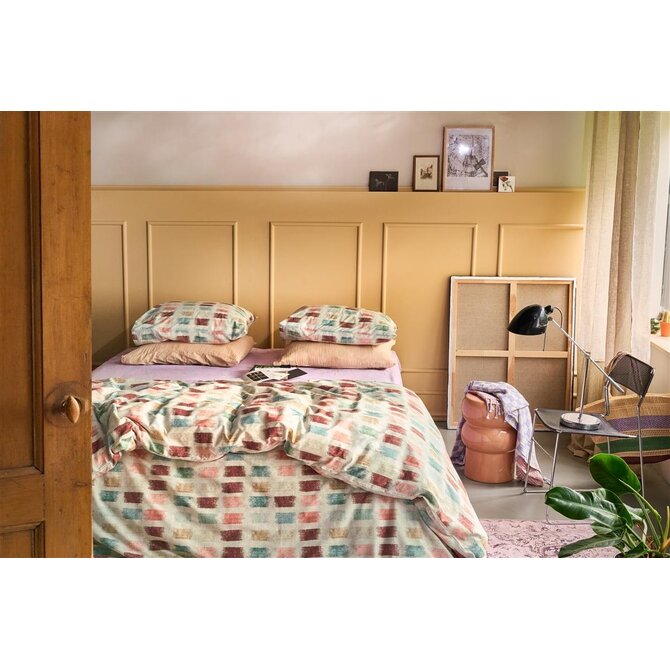 At Home by Bedding House Dekbedovertrek Area  Multi 200x200/220 cm