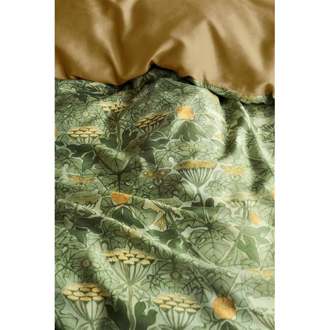 At Home by Bedding House Dekbedovertrek Ancient  Olijfgroen 240x200/220 cm