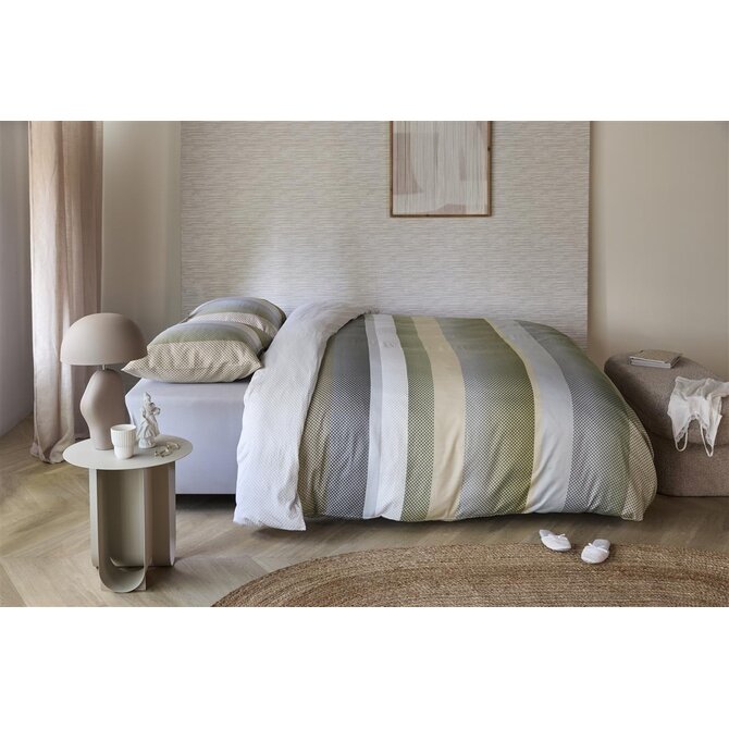 Beddinghouse Housse de Couette Rhys Naturel 260x200/220 cm Beddinghouse Housse de Couette Rhys Naturel 260x200/220 cm
