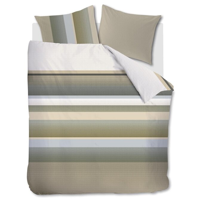 Beddinghouse Housse de Couette Rhys Naturel 260x200/220 cm Beddinghouse Housse de Couette Rhys Naturel 260x200/220 cm