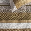 Beddinghouse Beddinghouse Housse de couette Rhys Or 260x200/220 cm