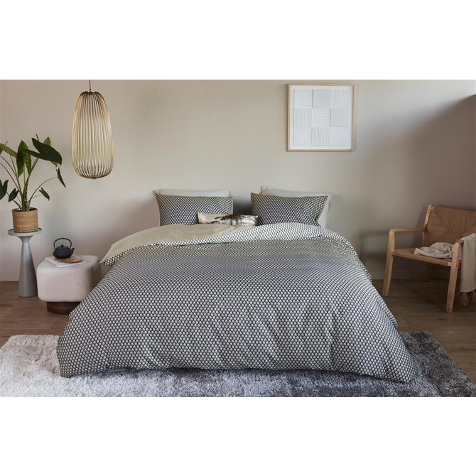 Beddinghouse Housse de Couette Shalimar Gris 200x200/220 cm
