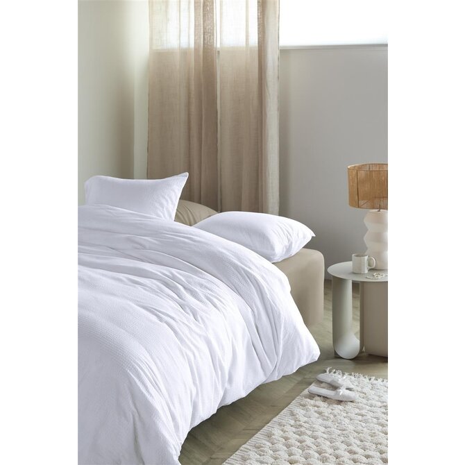 Beddinghouse Housse de Couette Summer Blanc 200x200/220 cm