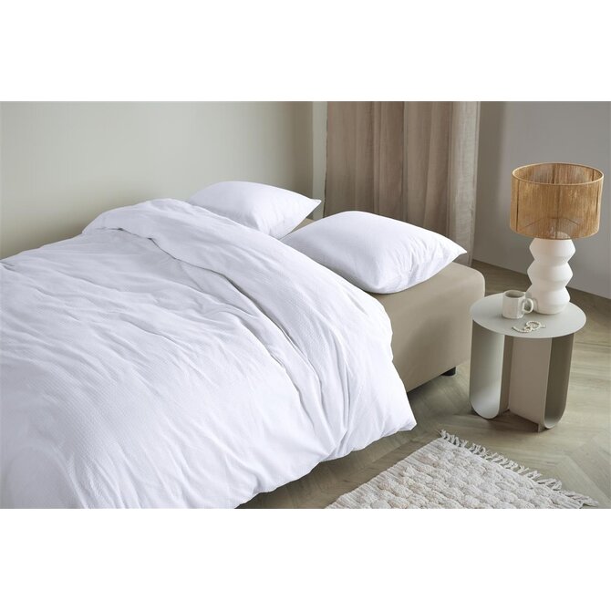 Beddinghouse Housse de Couette Summer Blanc 200x200/220 cm