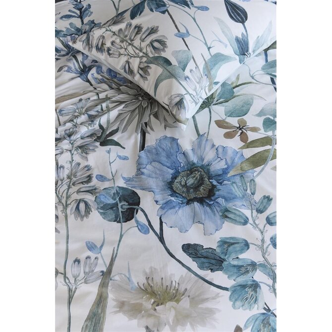 Beddinghouse Housse de couette Sybil Bleu 140x200/220 cm Beddinghouse Housse de couette Sybil Bleu 140x200/220 cm