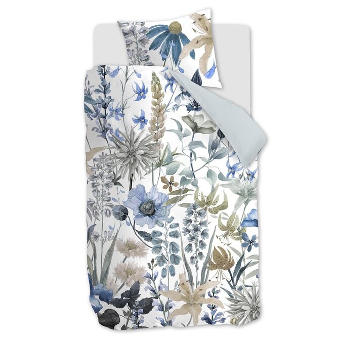Beddinghouse Housse de Couette Sybil Bleu 200x200/220 cm Beddinghouse Housse de Couette Sybil Bleu 200x200/220 cm