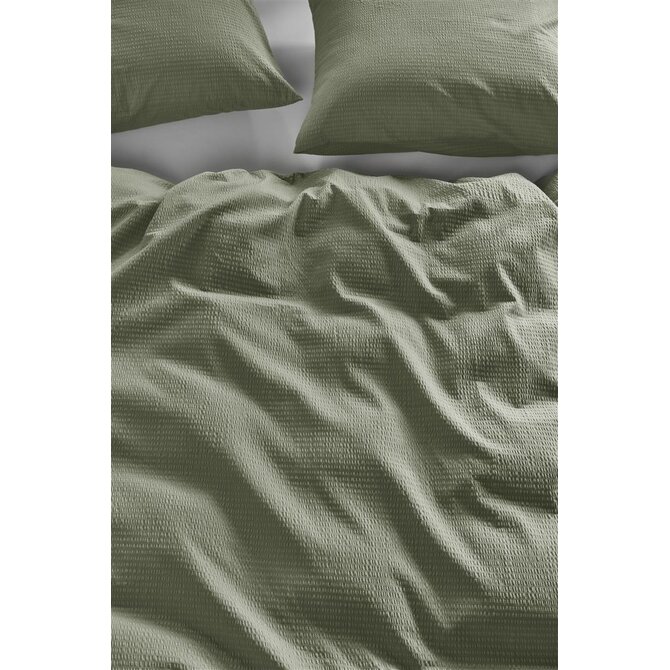 Beddinghouse Dekbedovertrek Summer Groen 200x200/220 cm