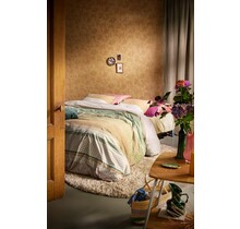 At Home by Bedding House Dekbedovertrek Rows  Multi 240x200/220 cm