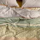 At Home by Bedding House Dekbedovertrek Rows  Multi 240x200/220 cm