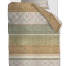 At Home by Bedding House Dekbedovertrek Rows  Multi 240x200/220 cm