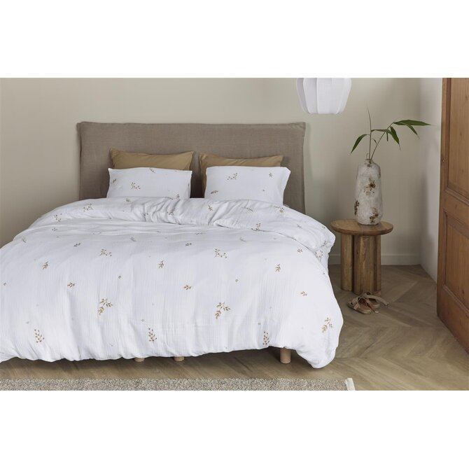 Beddinghouse Dekbedovertrek Evi Naturel 200x200/220 cm