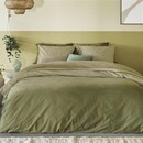 Beddinghouse Beddinghouse Housse de couette Jimmy Vert 200x200/220 cm
