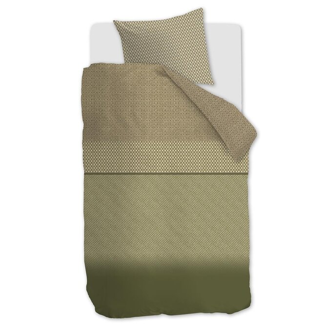 Beddinghouse Housse de couette Jimmy Vert 200x200/220 cm