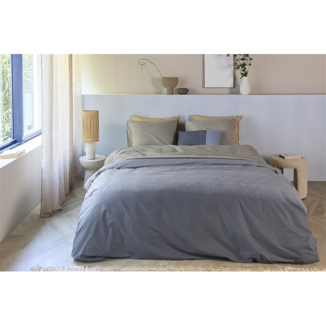 Beddinghouse Dekbedovertrek Jimmy Blauw 140x200/220 cm Beddinghouse Dekbedovertrek Jimmy Blauw 140x200/220 cm