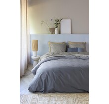 Beddinghouse Housse de couette Jimmy Bleu 200x200/220 cm