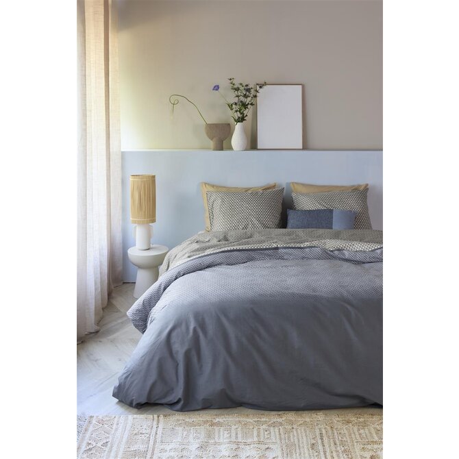 Beddinghouse Housse de couette Jimmy Bleu 200x200/220 cm