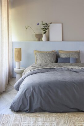 Beddinghouse Housse de Couette Jimmy Bleu 260x200/220 cm