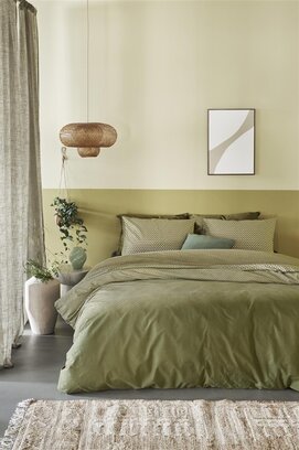 Beddinghouse Housse de couette Jimmy Vert 260x200/220 cm