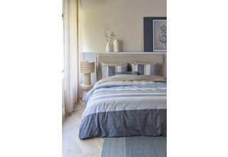 Beddinghouse Housse de Couette Jorren Bleu Gris 240x200/220 cm