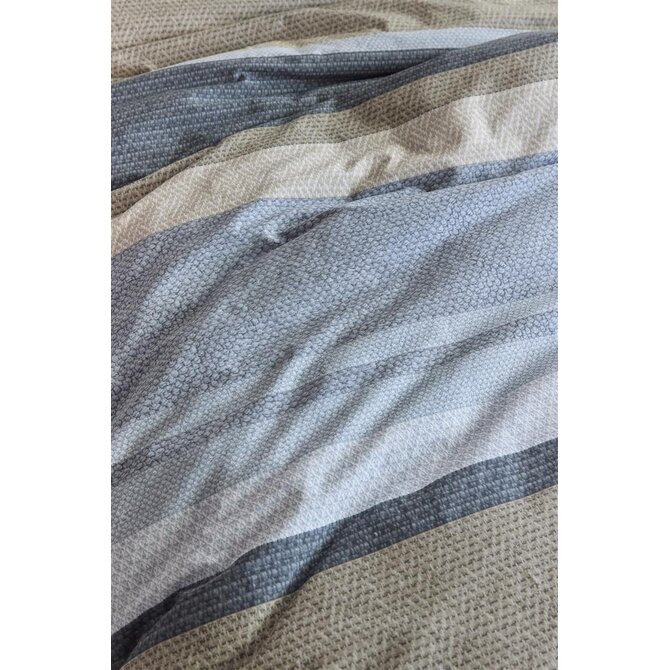 Beddinghouse Housse de Couette Jorren Bleu Gris 240x200/220 cm