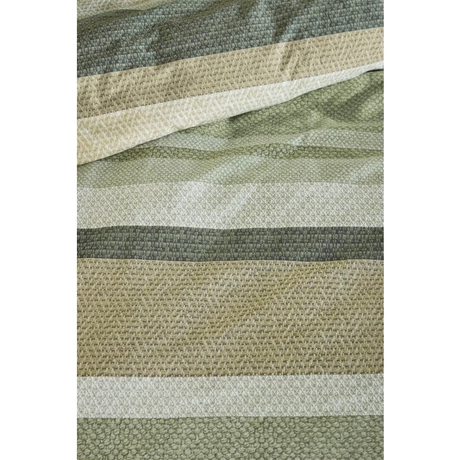 Beddinghouse Housse de Couette Jorren Vert Olive 240x200/220 cm