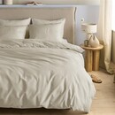 Beddinghouse Beddinghouse Housse de couette Jula Sable 200x200/220 cm