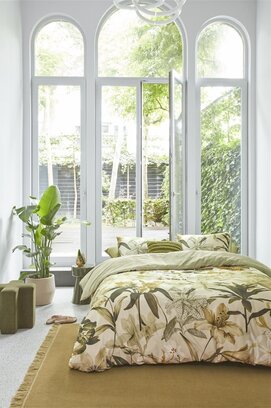 Beddinghouse Housse de Couette Kiley Vert 200x200/220 cm