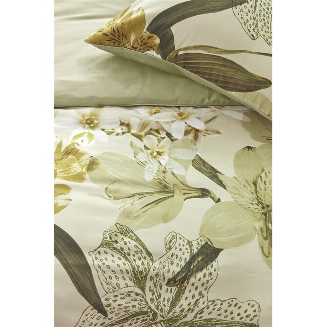 Beddinghouse Housse de Couette Kiley Vert 200x200/220 cm