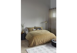 Beddinghouse Housse de couette Lexi Or 200x200/220 cm